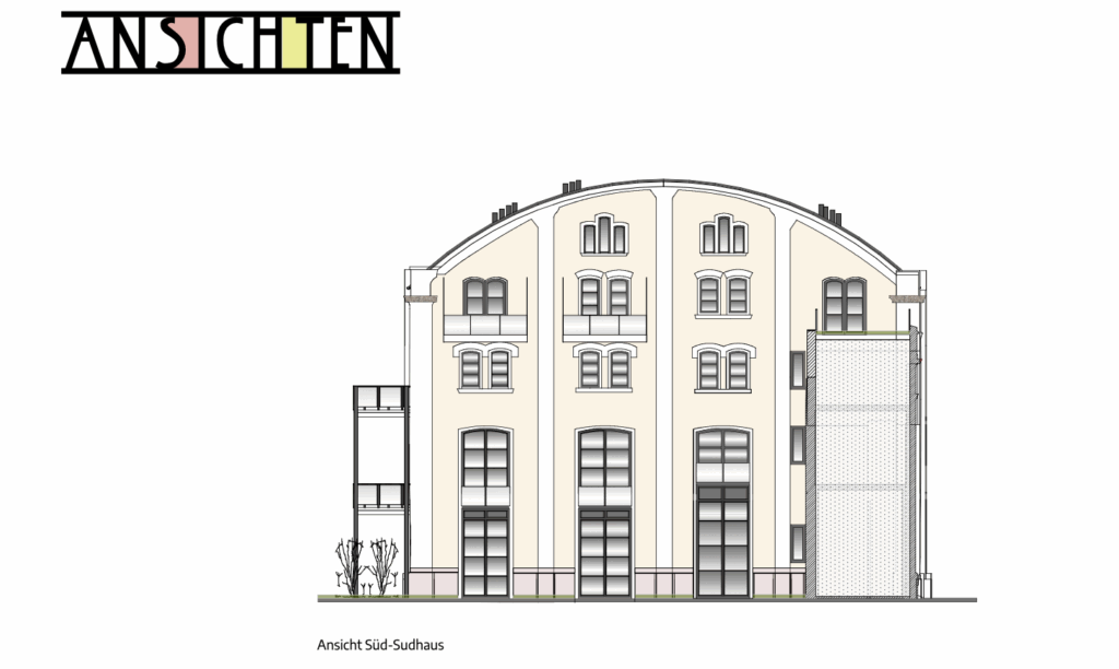 Historische Denkmalimmobilie in Deutschland mit modernem Fassadendesign.