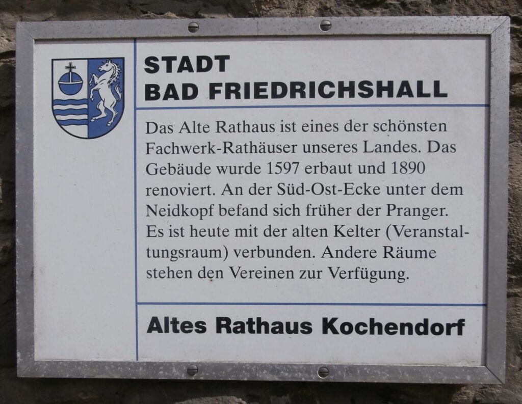 Baudenkmal in Bad Friedrichshall als Kapitalanlage
