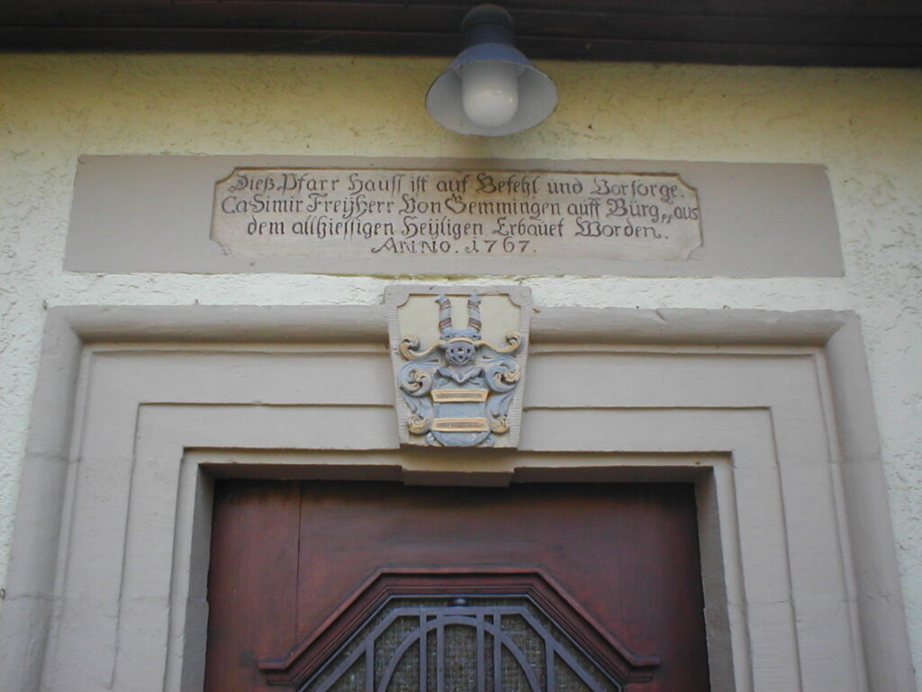 Historische Bausubstanz in Neuenstadt am Kocher
